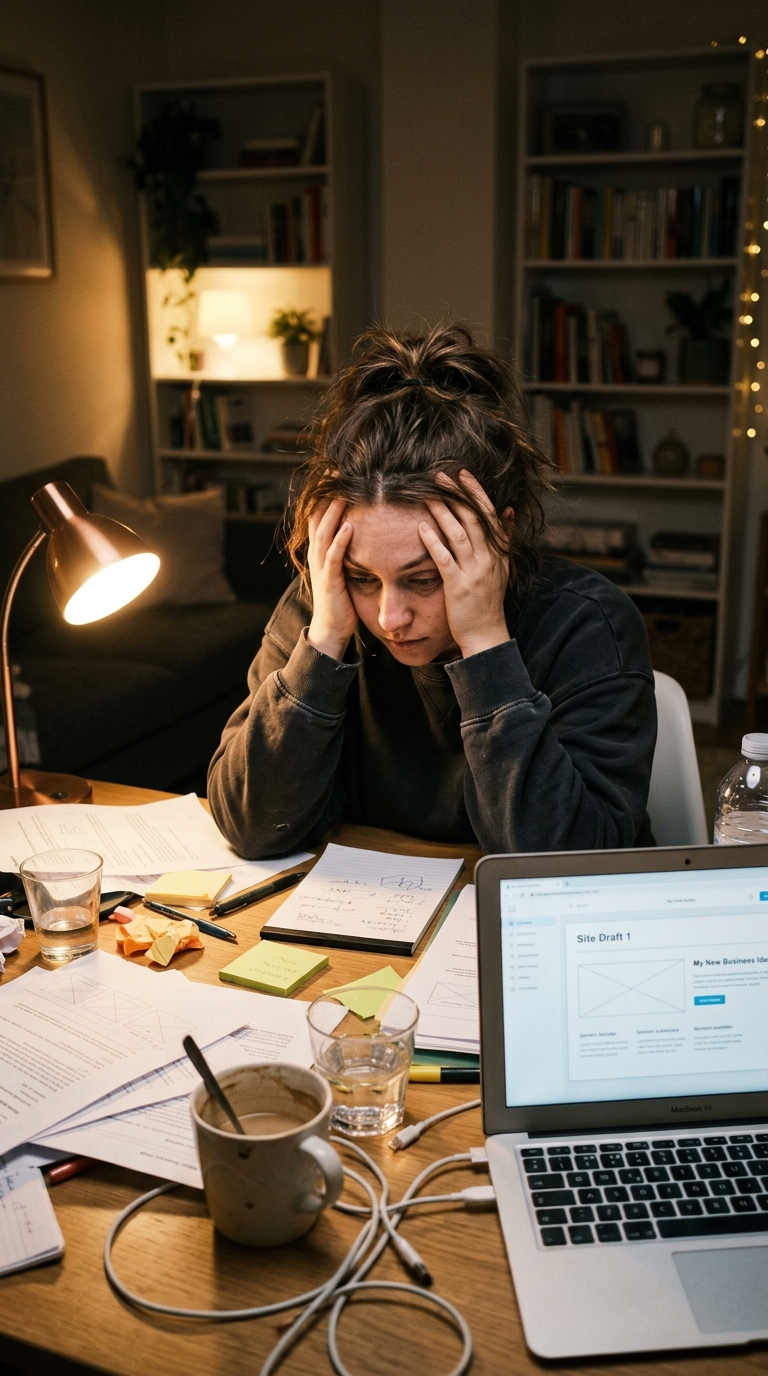 Les 7 erreurs digitales qui plombent le lancement de votre activité