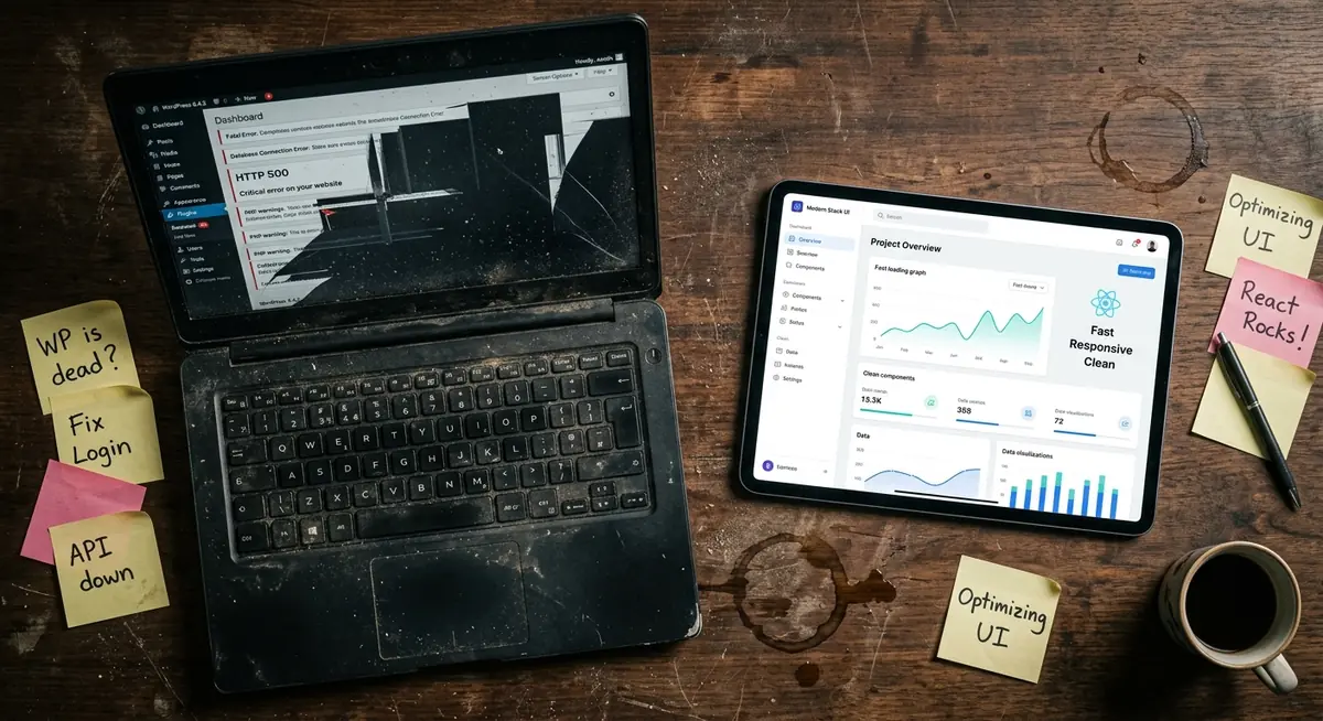 Pourquoi WordPress n'est plus le bon choix en 2026