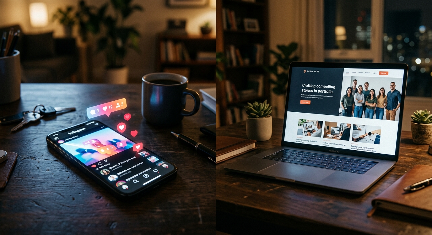 Non, les réseaux sociaux ne remplacent pas un site web